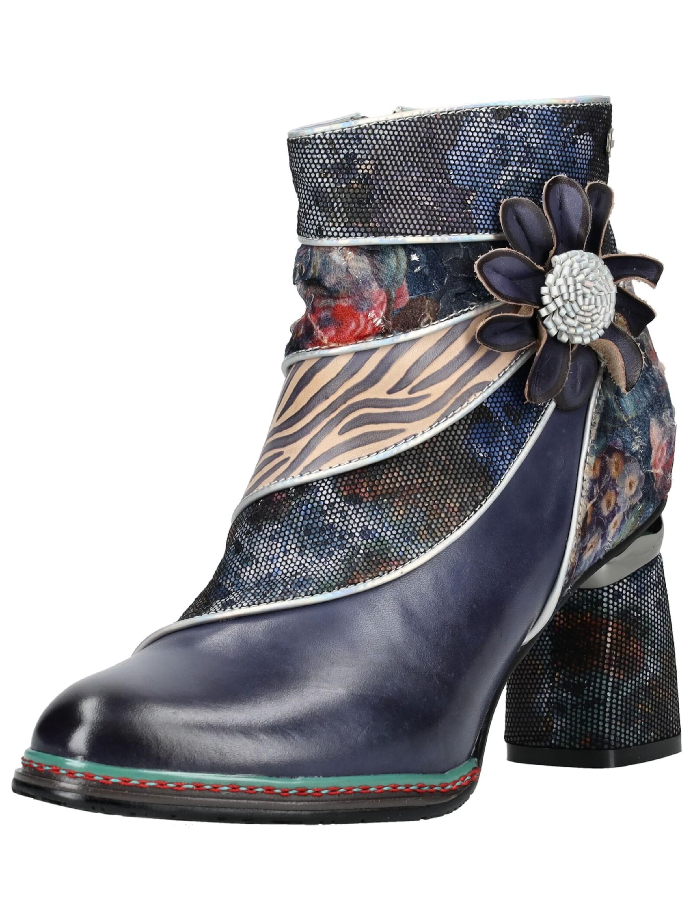 Laura Vita Bootie in Blue: front