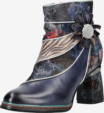 Bottines Laura Vita en bleu : devant