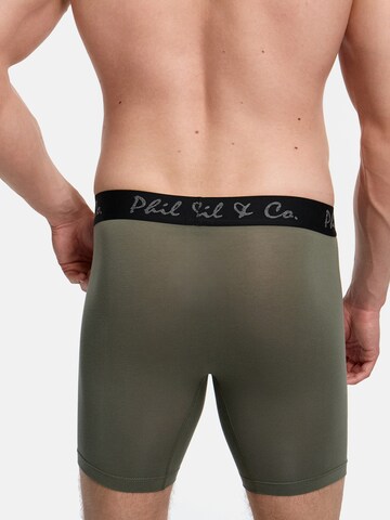 Phil & Co. Berlin - Calzoncillo boxer ' Long ' en verde