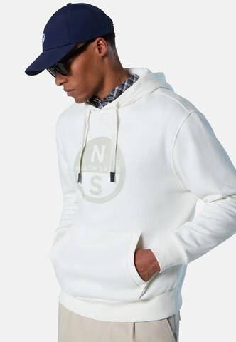 Sweat-shirt North Sails en blanc