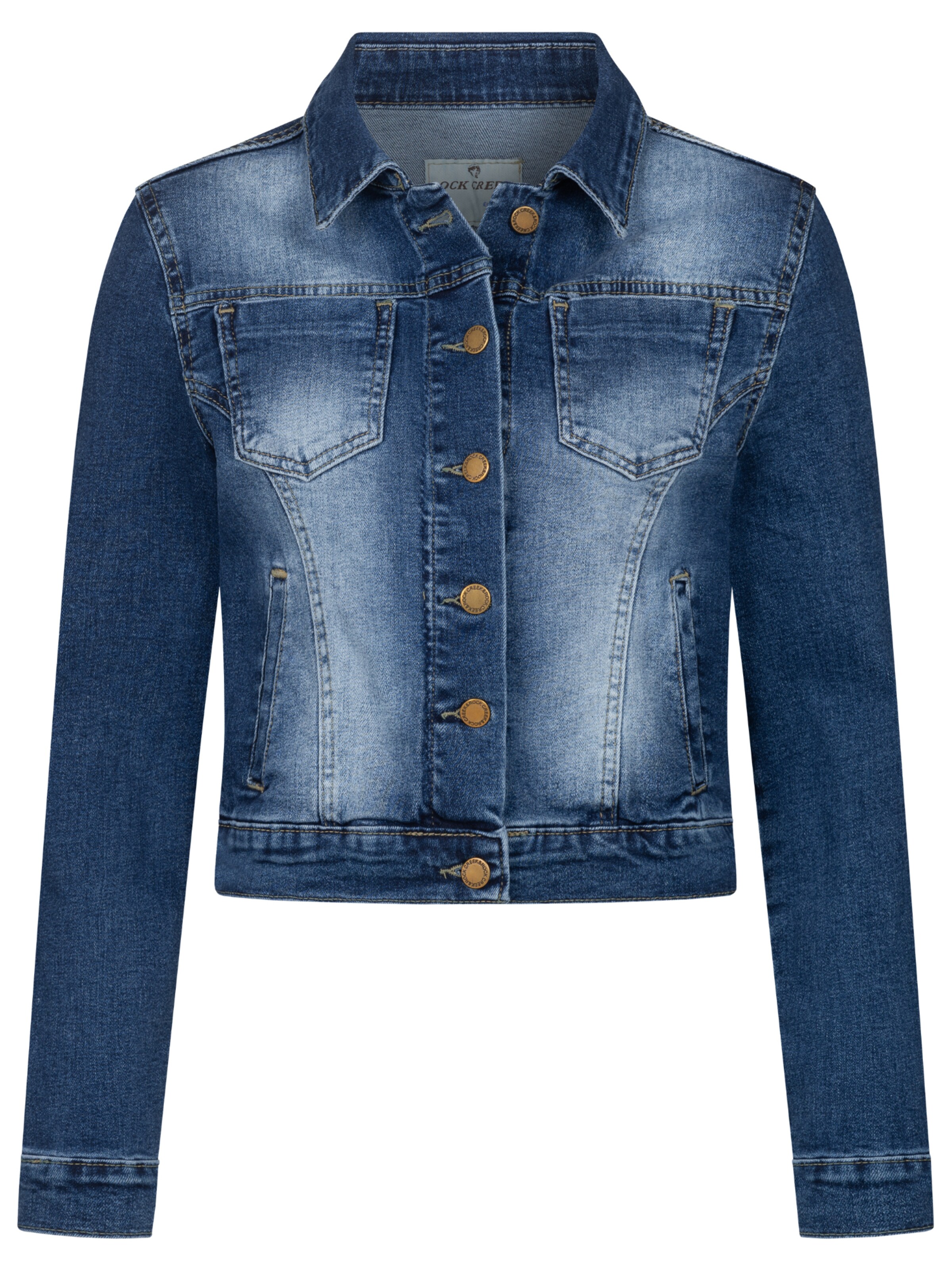 Rock Creek Jacke in Blau: Vorderseite