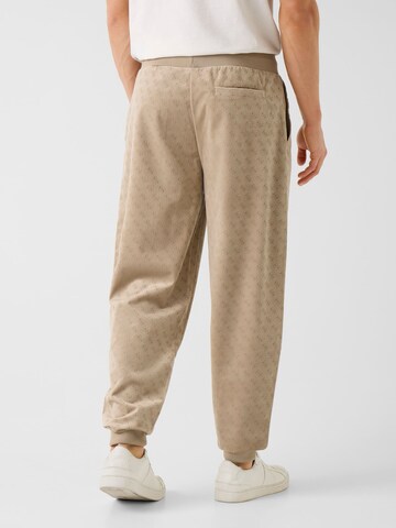 GUESS Tapered Pants in Beige