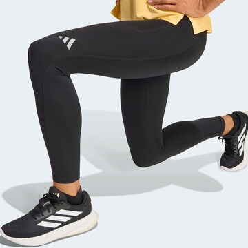 ADIDAS PERFORMANCE Skinny Workout Pants in Black