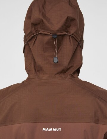 MAMMUT Outdoorjacke 'Ducan' in Braun