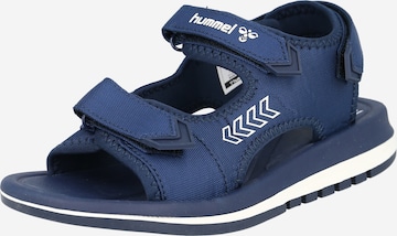 Hummel Open shoes 'ZORI ' in Blue: front