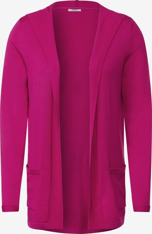 CECIL Knit Cardigan in Pink: front