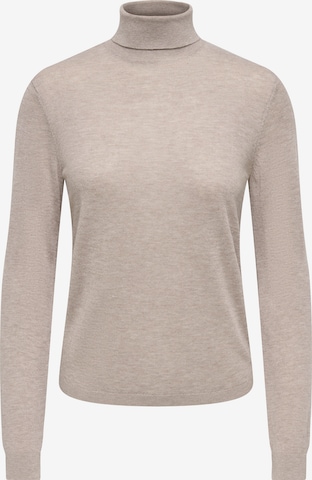 JDY Pullover 'JDYKEYA' i beige: forside