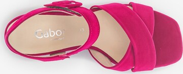 GABOR Strap Sandals in Pink