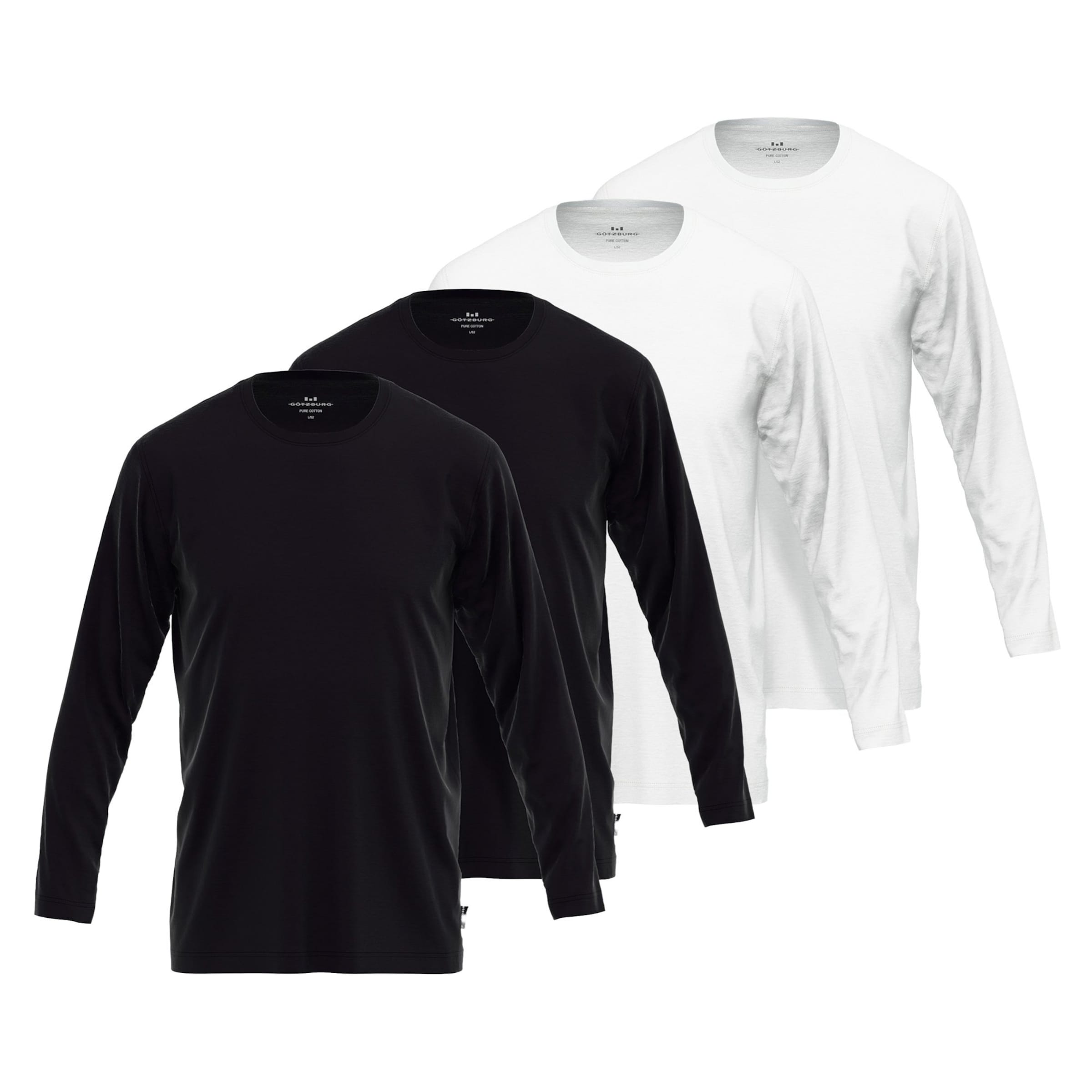 Götzburg Shirt in Zwart: voorkant