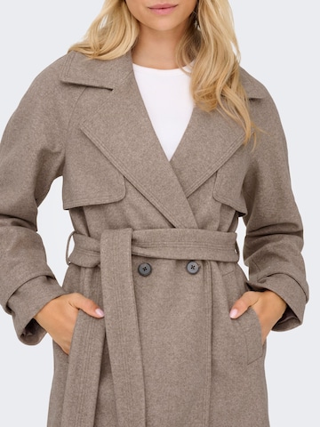 ONLY Übergangsmantel 'ONLLAURA' in Braun