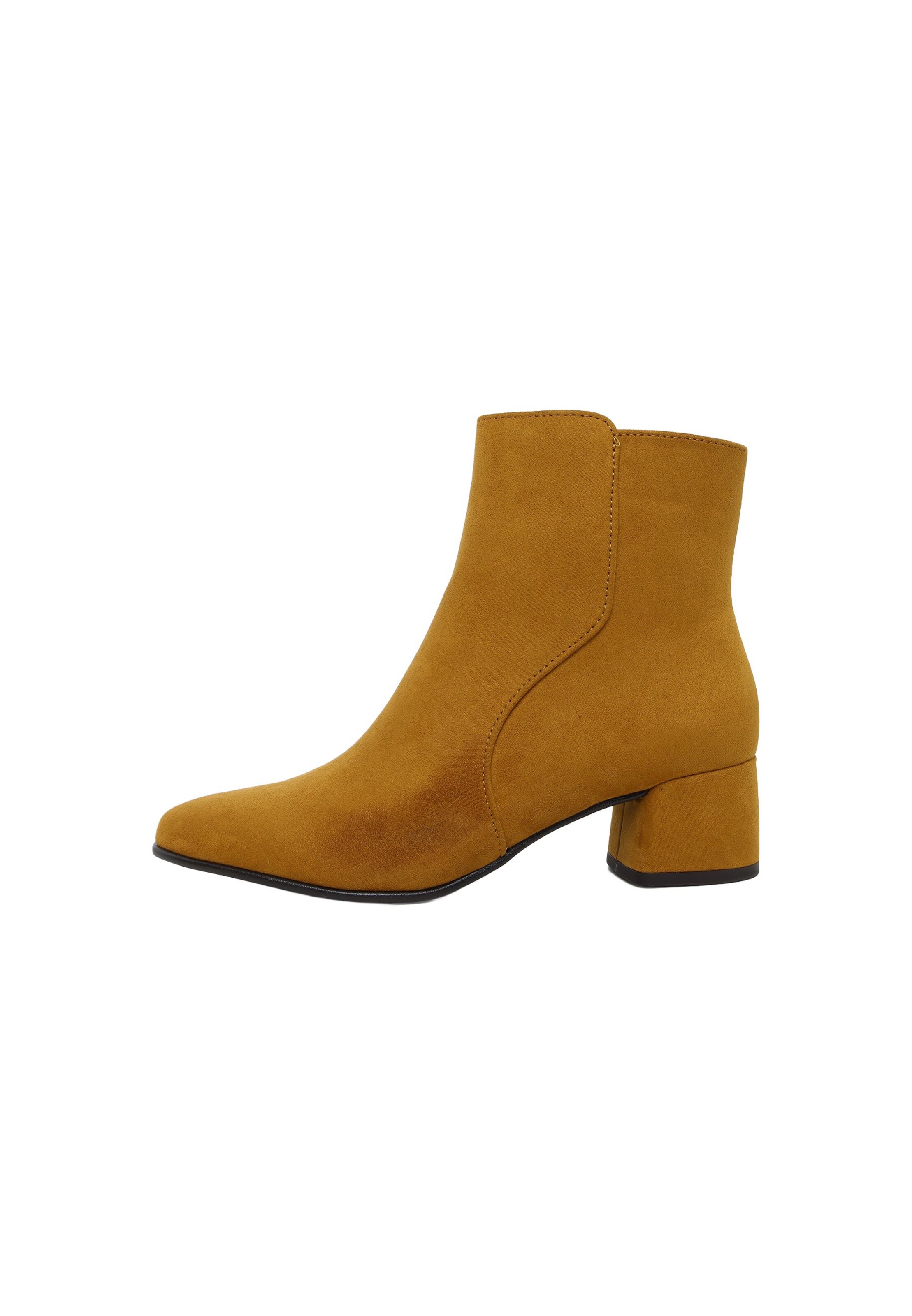 MARCO TOZZI - Botas de tobillo en amarillo: frente