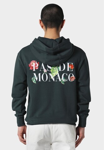 Pas De Monaco Sweatshirt 'FLORALE' in Grün