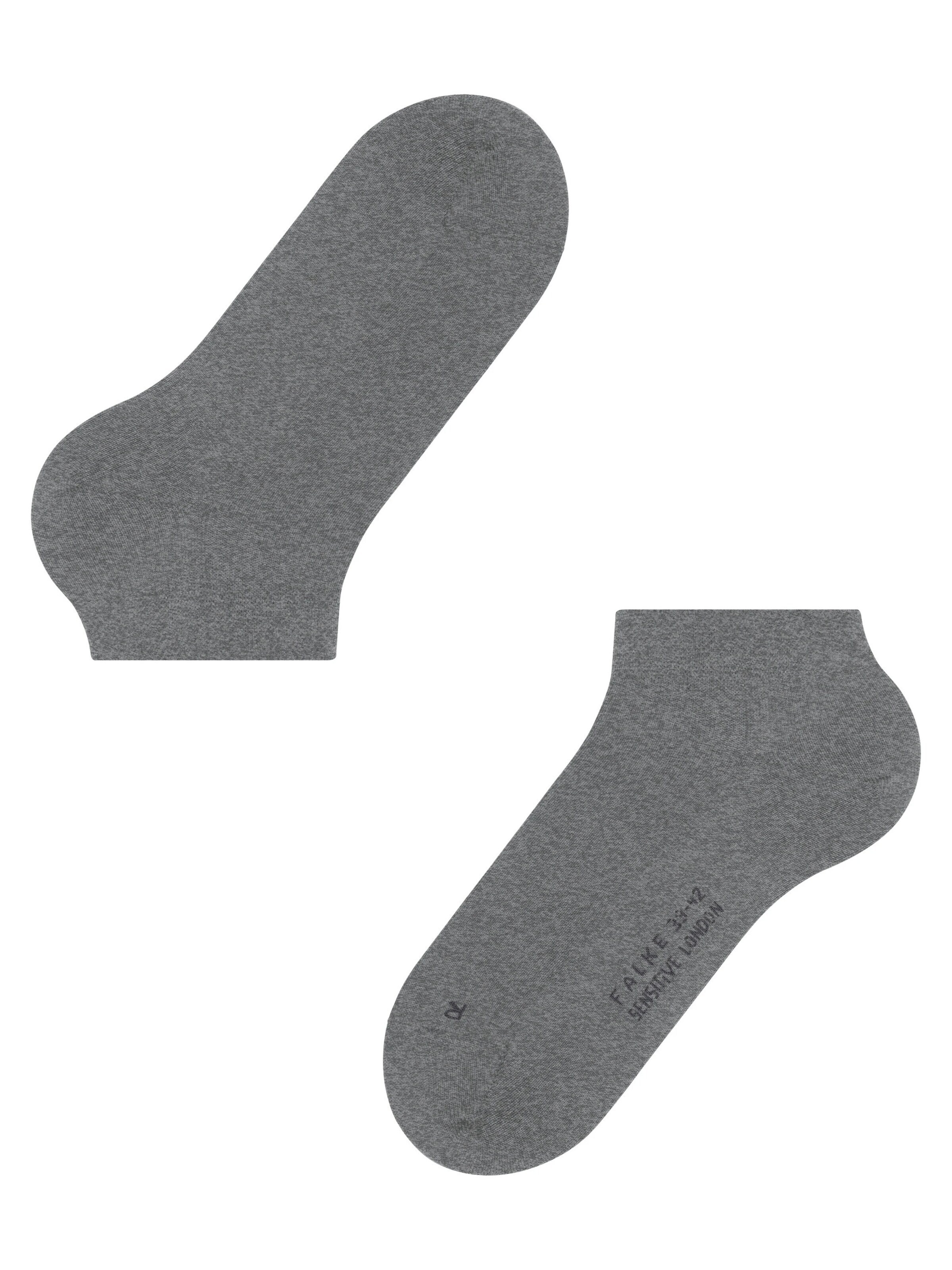 FALKE Socken 'Sensitive London'‌‌‌‌‌‌‌‌‌‌ in Grau