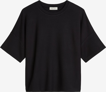 T-shirt Marc O'Polo en noir : devant