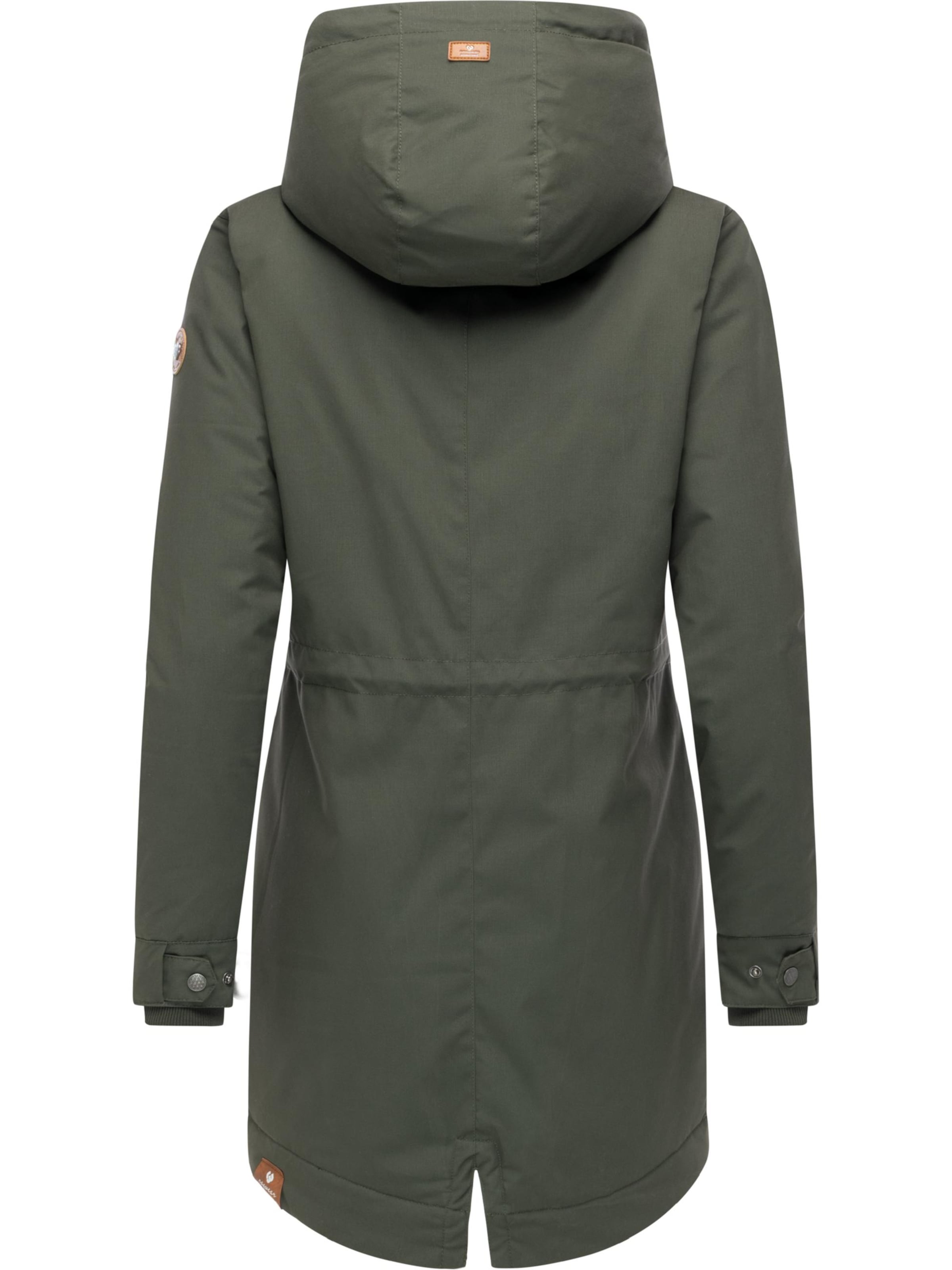 Ragwear Зимнее пальто 'Cannas' в Зеленый