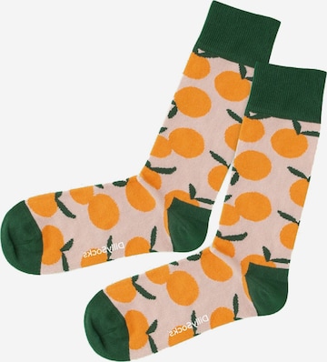 DillySocks Socks 'Sweet Clementine' in Mixed colors: front