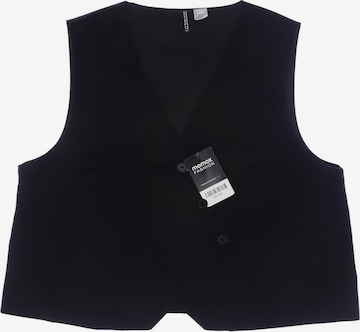 H&M Weste L in Schwarz: Vorderseite