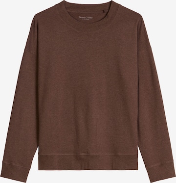 T-shirt ' Loungewear-Styles ' Marc O'Polo en marron : devant