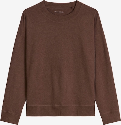 Marc O'Polo Longsleeve ' Loungewear-Styles ' in L in dunkelbraun, Produktansicht