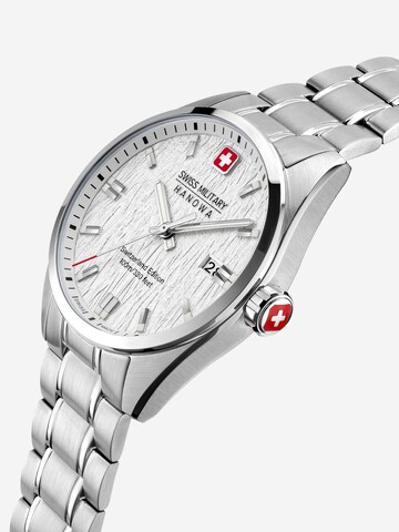 SWISS MILITARY HANOWA Analog watch 'Helvetica' in Silver
