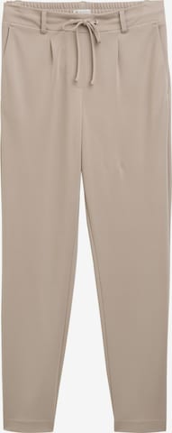 Pantaloni con pieghe di TOM TAILOR in beige: frontale
