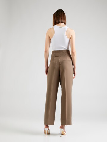 Loosefit Pantalon à pince 'Veata-M' mbym en marron