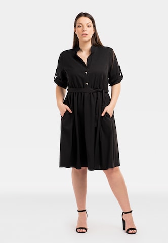 Karko Shirt Dress 'MARZANNA' in Black: front