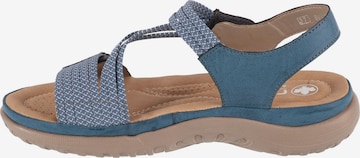 Rieker Sandale 'Rieker Sandals 64870' in Blau: Vorderseite