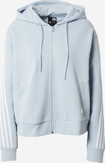 ADIDAS SPORTSWEAR Sports sweat jacket 'Future Icons' in Light blue / White, Item view