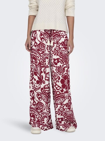 Wide leg Pantaloni 'JDYBree' di JDY in beige: frontale