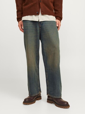Wide leg Jeans 'JJIRON JJORIGINAL' di JACK & JONES in blu: frontale