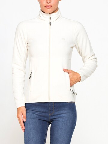 Carrera Jeans Sweatjacke 'High Neck'‌ in Beige