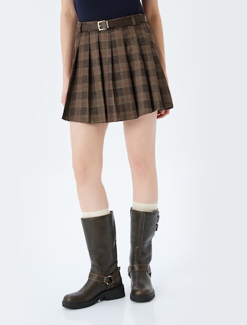 Koton Skirt in Brown: front