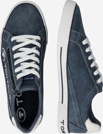 Sneaker low de la TOM TAILOR pe albastru