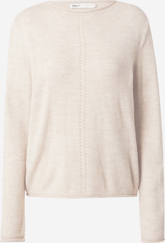 ONLY - Jersey 'KINLEY' en beige: frente