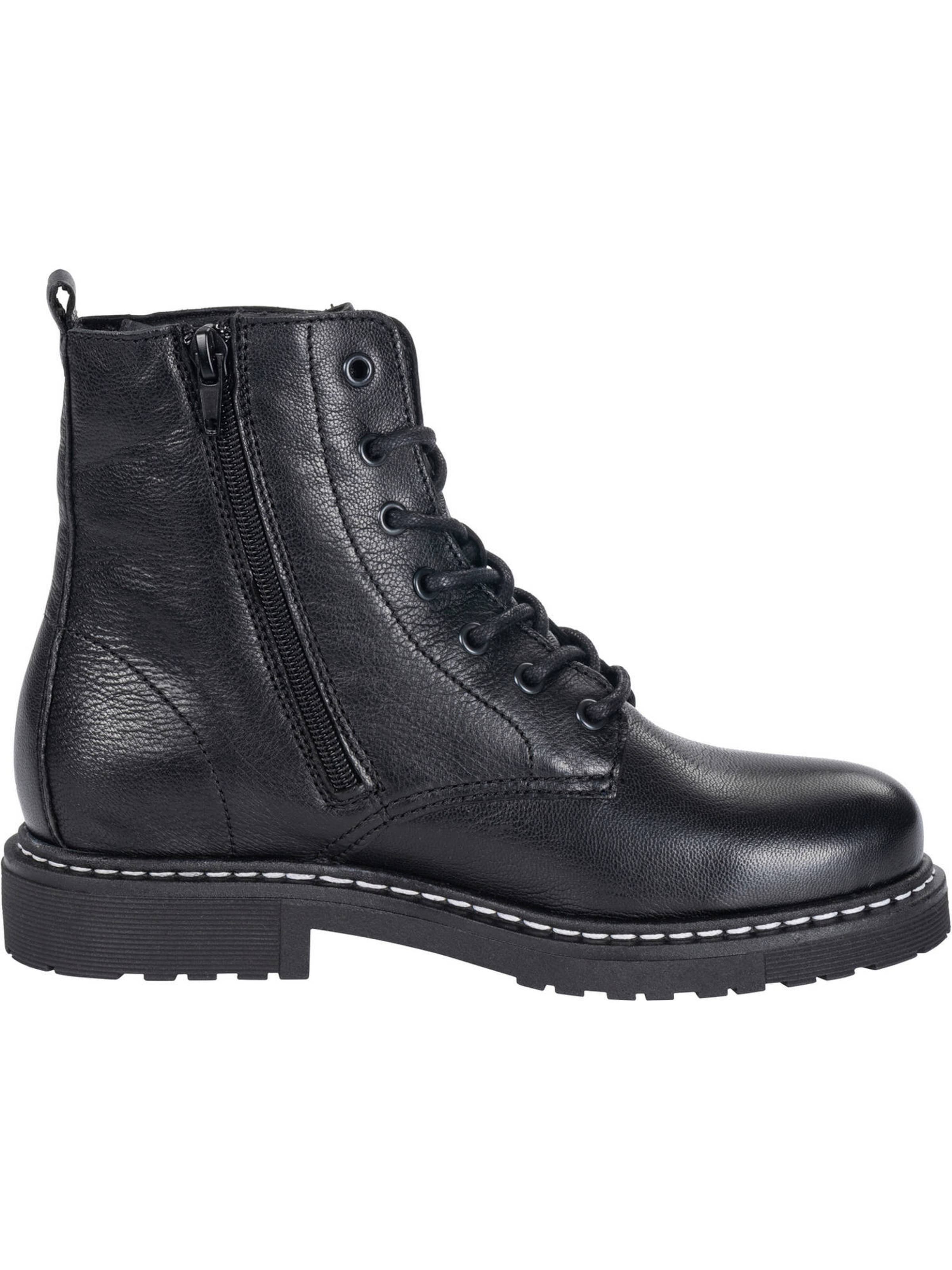 Palado Schnürstiefelette 'Biak' in Schwarz