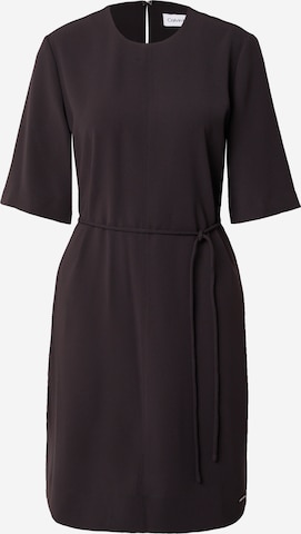 Robe Calvin Klein en noir : devant