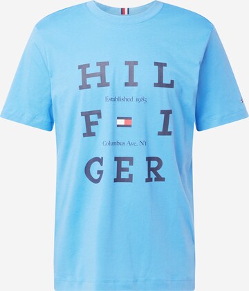 Maglietta di TOMMY HILFIGER in blu: frontale