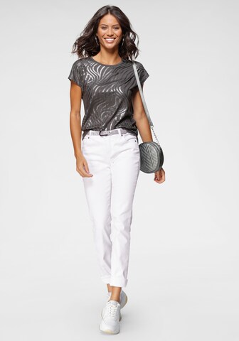 LAURA SCOTT Shirt in Grey