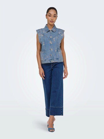 ONLY Široke hlačnice Kavbojke 'ONLMADISON' | modra barva