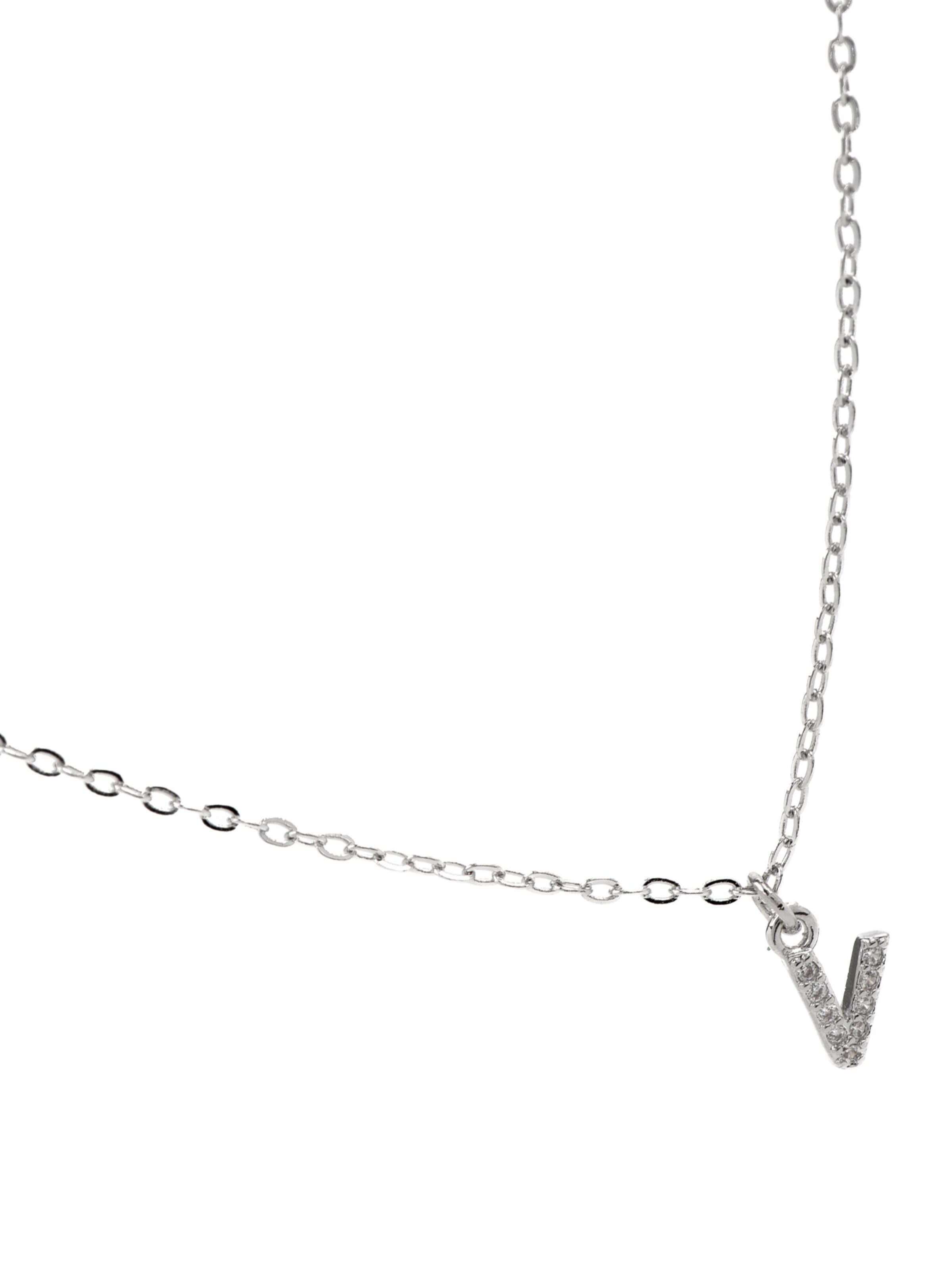 Luxenter Ketting 'Alphabet' in Wit