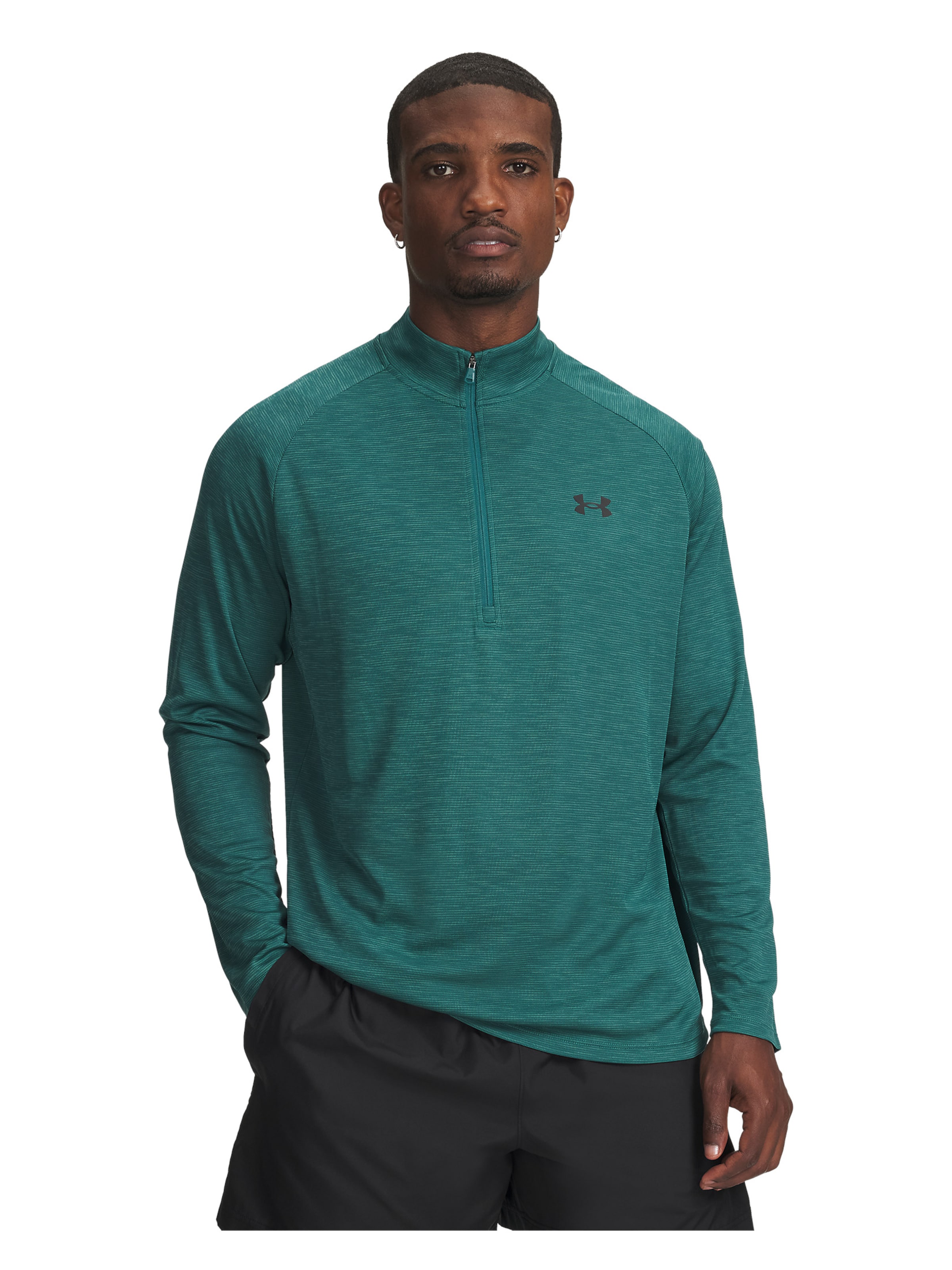 UNDER ARMOUR Functioneel shirt in Groen: voorkant
