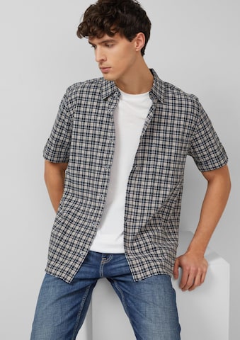 Coupe regular Chemise s.Oliver en bleu