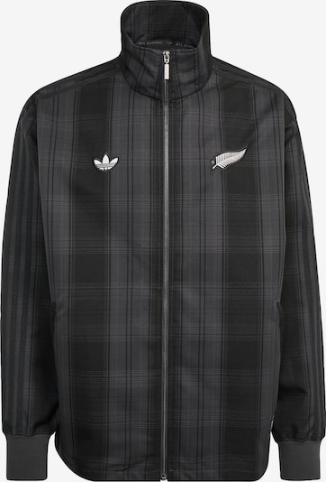 ADIDAS ORIGINALS Kurtka przejściowa 'All Blacks Firebird' w kolorze antracytowy / czarny / białym, Podgląd produktu