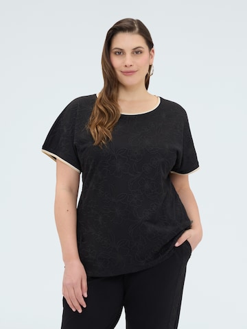 T-shirt Fiorella Rubino en noir