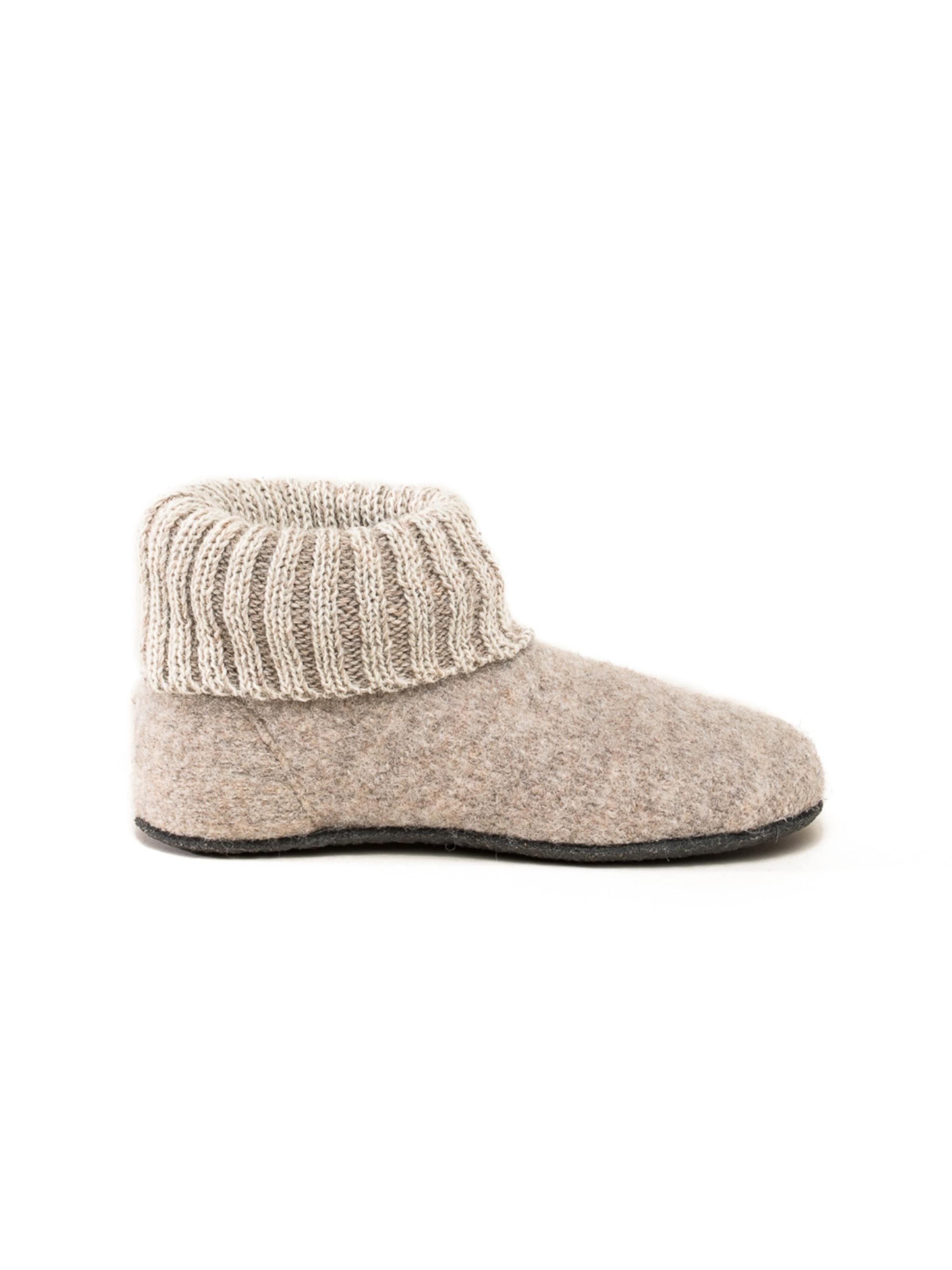 Gottstein Hausschuh 'Hüttenschuhe Alpine Boot FE' in Beige