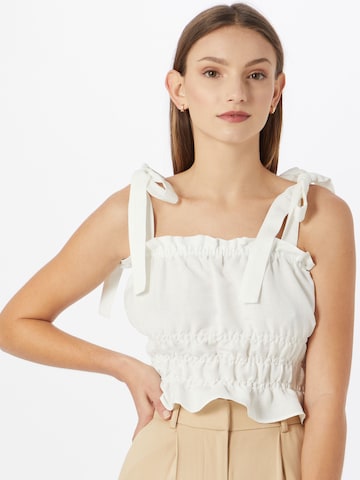 Bardot Top 'CAMI' in White: front