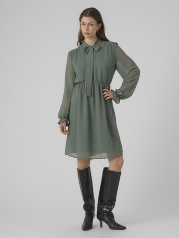 VERO MODA Shirt Dress 'VIGGA ' in Green