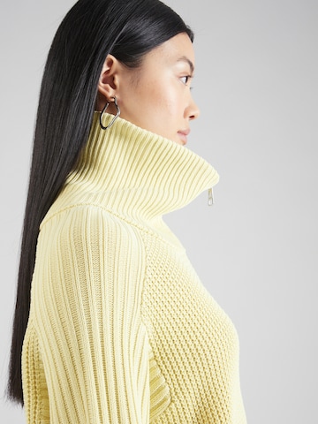 BOSS Sweater 'C_Famur' in Yellow