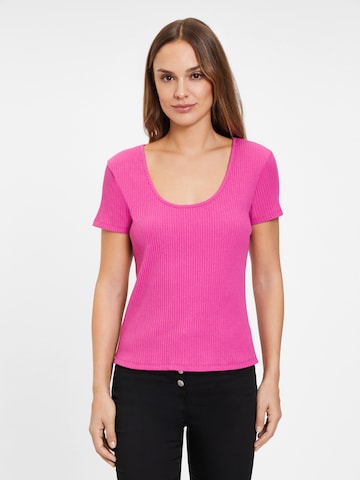 LASCANA T-shirt i rosa: framsida